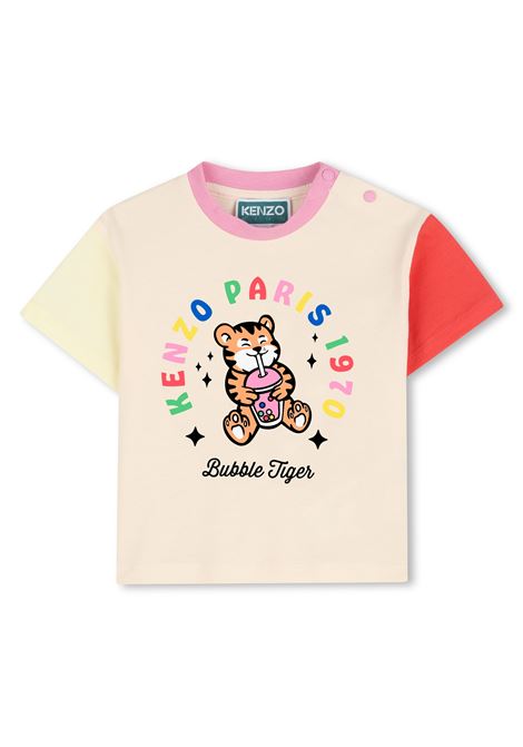 T-shirt con stampa KENZO KIDS | K61815208